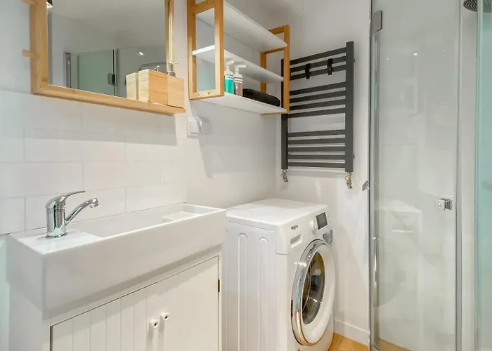 شقة Scandi-style Escape In *